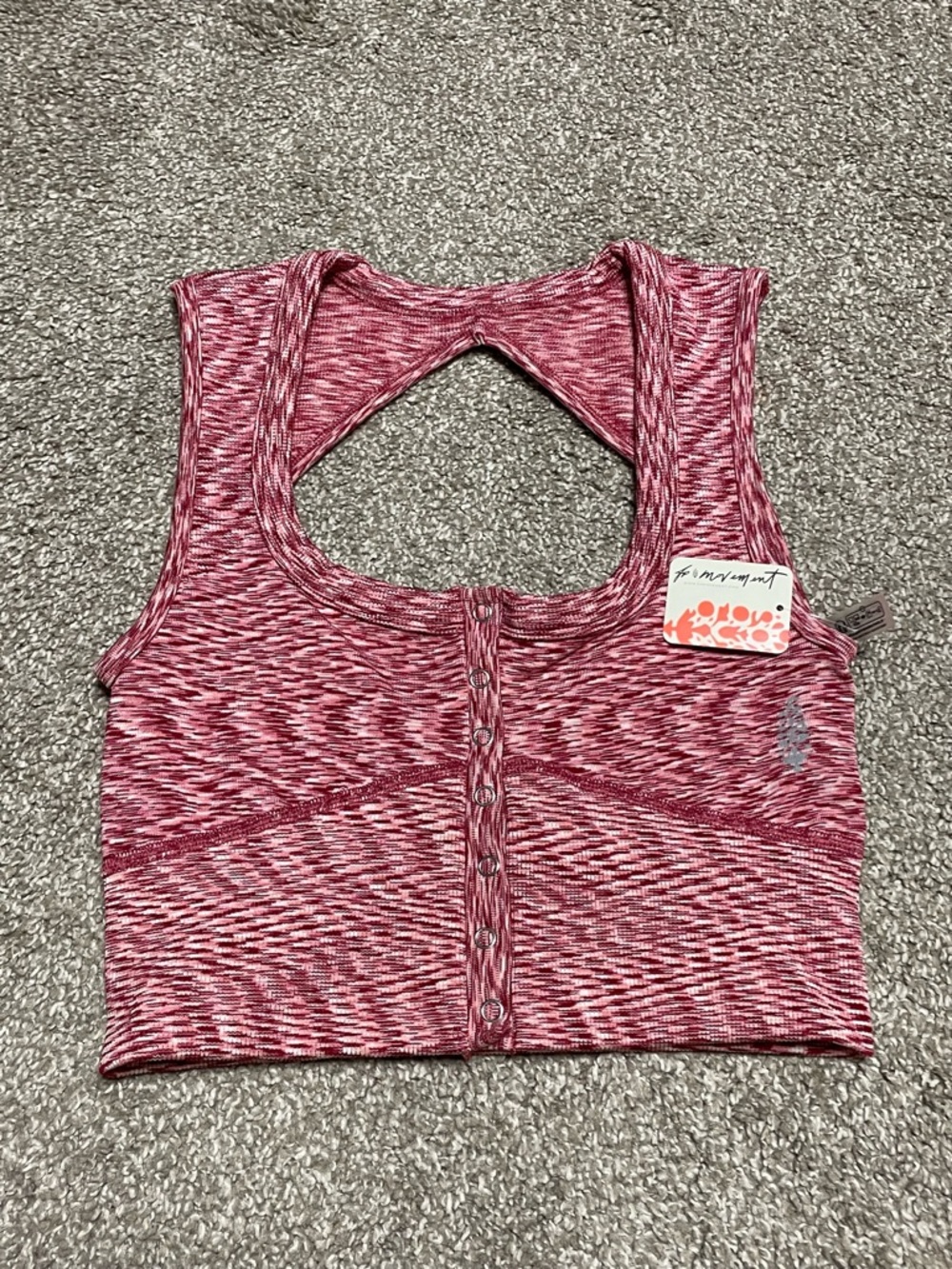 NWT FP Movement Free People Cropped Tank Top Women’s Size XS/S